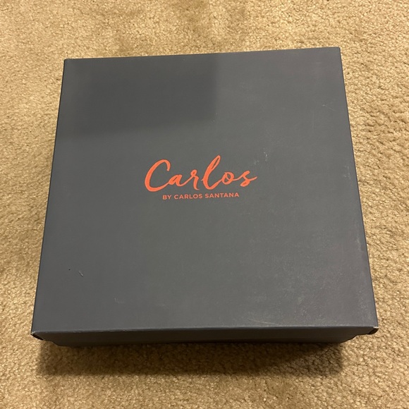 Carlos Santana Glinda Brown Lace-Up Chunky Sweater Ankle Boots 10 NIB - Picture 8 of 12